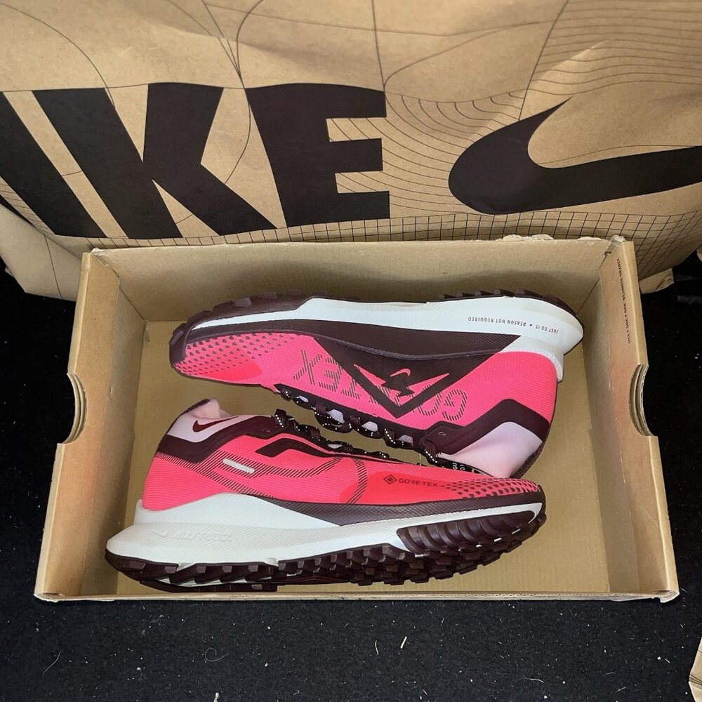 NEW Nike React Pegasus Trail 4 GTX Hyper Pink FN7769 600 Women's Size 7 - Picture 6 of 6